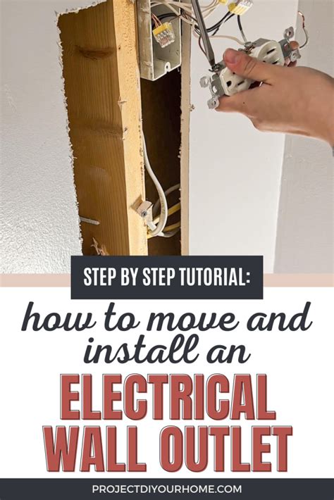 how to move electrical outlets